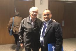 Dr. Lizarraga con el Dr Roberto Masliah Galante